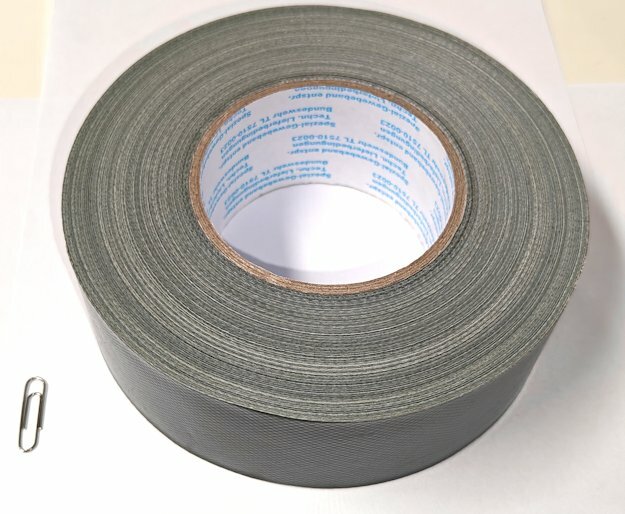 Pantser tape - groen - 50 mm breed x 50 m
