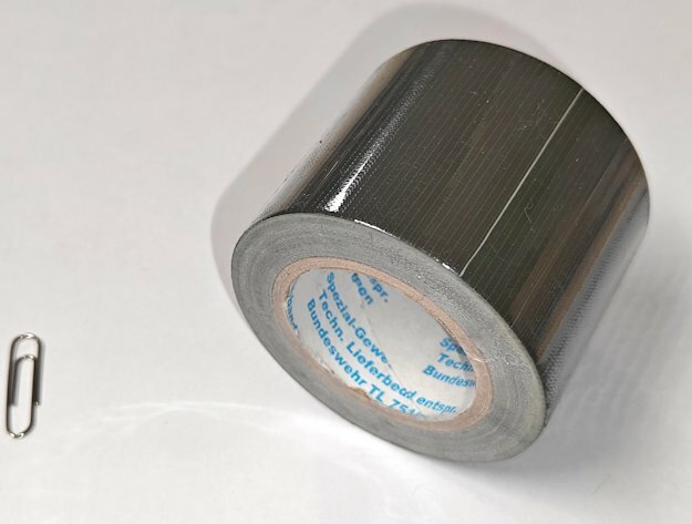 Pantser tape - groen - 50 mm breed x 5 m