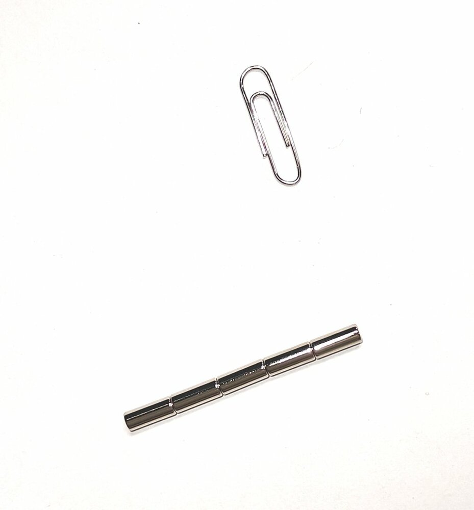 5 stuks 5 mm Roud x 8 mm Neodym Magneten