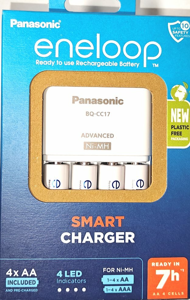 Eneloop BQ-CC17 AA 2000 4-Kit