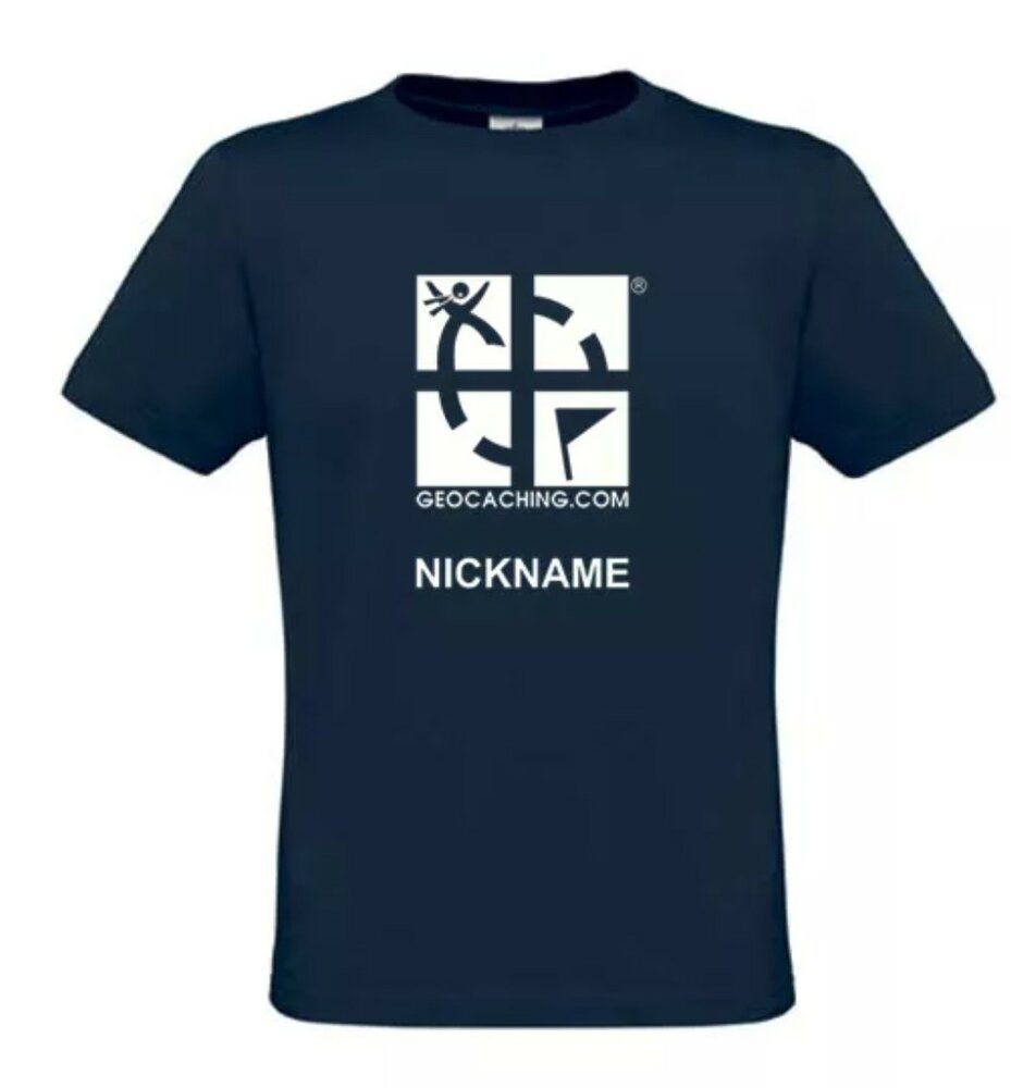 Groundspeak Logo, T-Shirtmet teamnaam