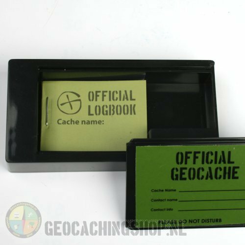Logboek Groen Geocaching, 35x50mm, 100 logs