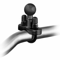 RAM Mounts Rail Verzinkt met rubber ball