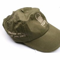 Travel Cap - groen met khaki