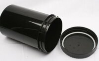 Curtec Packo container 1.0 liter, zwart