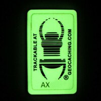 Travel bug Glow In The Dark Badge