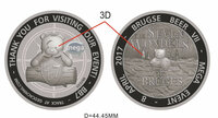 Brugse Beer 7 - Antiek Nickel LE