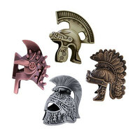 Roman Spiked Gladiator Helmet Geocoin