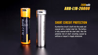 Fenix 18650 accu - 2600mAh USB