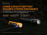 Fenix LD30 zaklamp met oplaadbare accu - 1500 Lumen