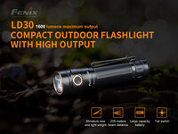 Fenix LD30 zaklamp met oplaadbare accu - 1500 Lumen