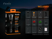Fenix HT18, lange-afstand jaagzaklamp