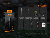 Fenix LD22 V2 - 800 Lumen - met oplaadbare accu - max 214 m