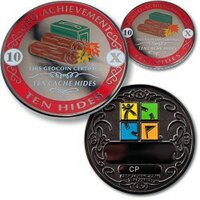 Hides -   10 Hides Geo-Achievement &reg; set