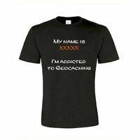 T-shirt &quot;Addicted to...&quot; met eigen Teamnaam