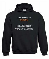 Hoody &quot;Addicted to...&quot; met eigen Teamnaam
