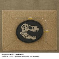 Maxpedition - Badge T-Rex Skull - Glow