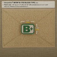 Maxpedition - Bloedgroep - B+ (swat)