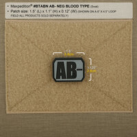 Maxpedition - Bloedgroep  - AB- (swat)