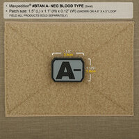 Maxpedition - Bloedgroep - A- (swat)