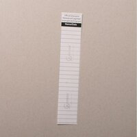 Logsheet watervast 2,5 x 13,5cm, 1 vel
