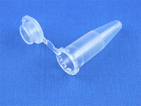 Snapcap container - 1.5ml - transparant