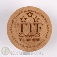 Wooden coins - FTF, STF, TTF set (3 stuks)