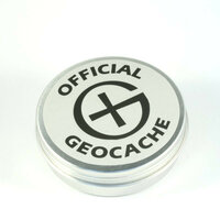 Magnetische Geocaching Container rond - L (85 x 26,5 mm)