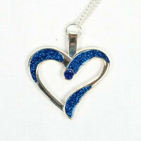 Eternal Love Geocoin - A Gift of Love edition - zilver/blauw