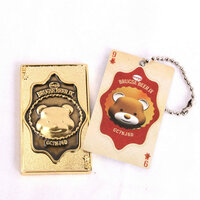 Brugse Beer 9 Geocoin + Tag - Polished Goud