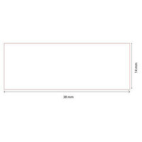 Log stempel - Printer - 14x38 mm - Eigen tekst/logo