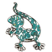 Gecko the painted one Blue Crawler - LE