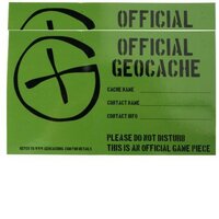 Cache Sticker   Medium - 9 x 15 cm