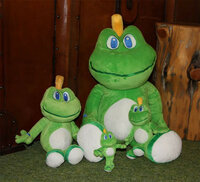 Signal the frog knuffel - micro met sleutelhanger