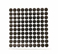 Reflektor Folie 100 St&uuml;ck Kreise gold-brown