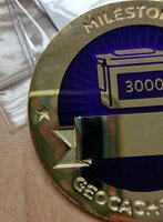 Finds -   3000 Finds Milestone set met klein foutje