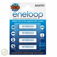 Eneloop AAA 800mAh 4 stuks in blister