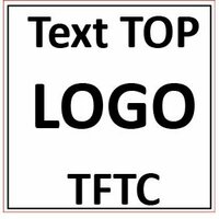 Log stempel - Printer - 30x30 mm - Eigen tekst/logo