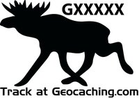 Eland - sticker trackable (uitgesneden) - 24 cm
