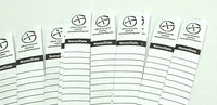 10 x Logsheet watervast 3 x 28cm, 1 vel