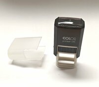 Log stempel - Printer - 6x15 mm - Eigen tekst/logo