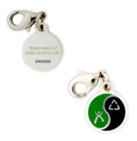 CITO Logo NANO Geocoin/Charm with Clasp