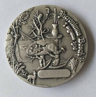 Dutch Geocoin 2016 - Antiek zilver - LE - Jeroen Bosch