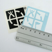 Groundspeak Logo sticker 4 x 4 cm (decal)
