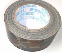 Pantser tape - groen - 50 mm breed x 50 m