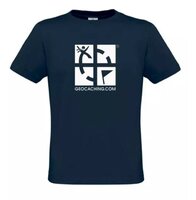 Groundspeak Logo, T-Shirt (schwarz)