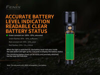 Fenix TK26R oplaadbare zaklamp - 1500 lumen