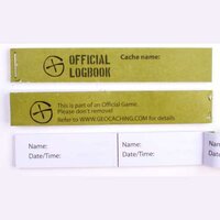 Logboek voor PETling 17x90mm, 5 stuks 100 logs