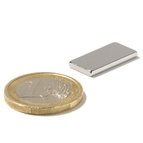 5 stuks 20 mm x 10 mm x 2 mm Neodym Magneten