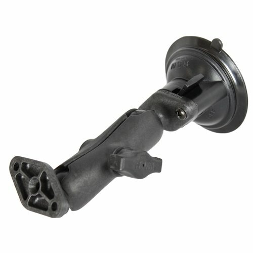 RAM Mounts Composite Twist Lock Suction Cup with Double Socket A